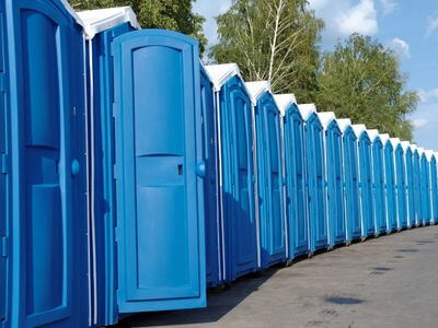 Professional portable toilet for construction services in Pearland